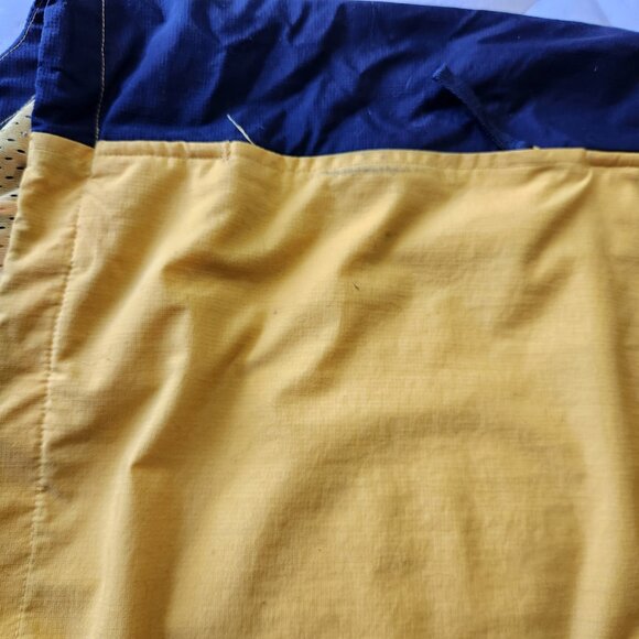 Chaps 1/4 Zip Jacket Men's Size Med. with Roll Away Hood Pockets Toggle Waist - Picture 7 of 16